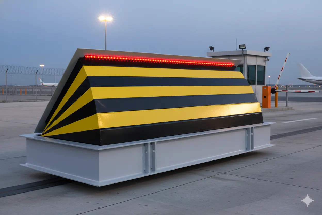 K4 Crash Rated Road Blocker