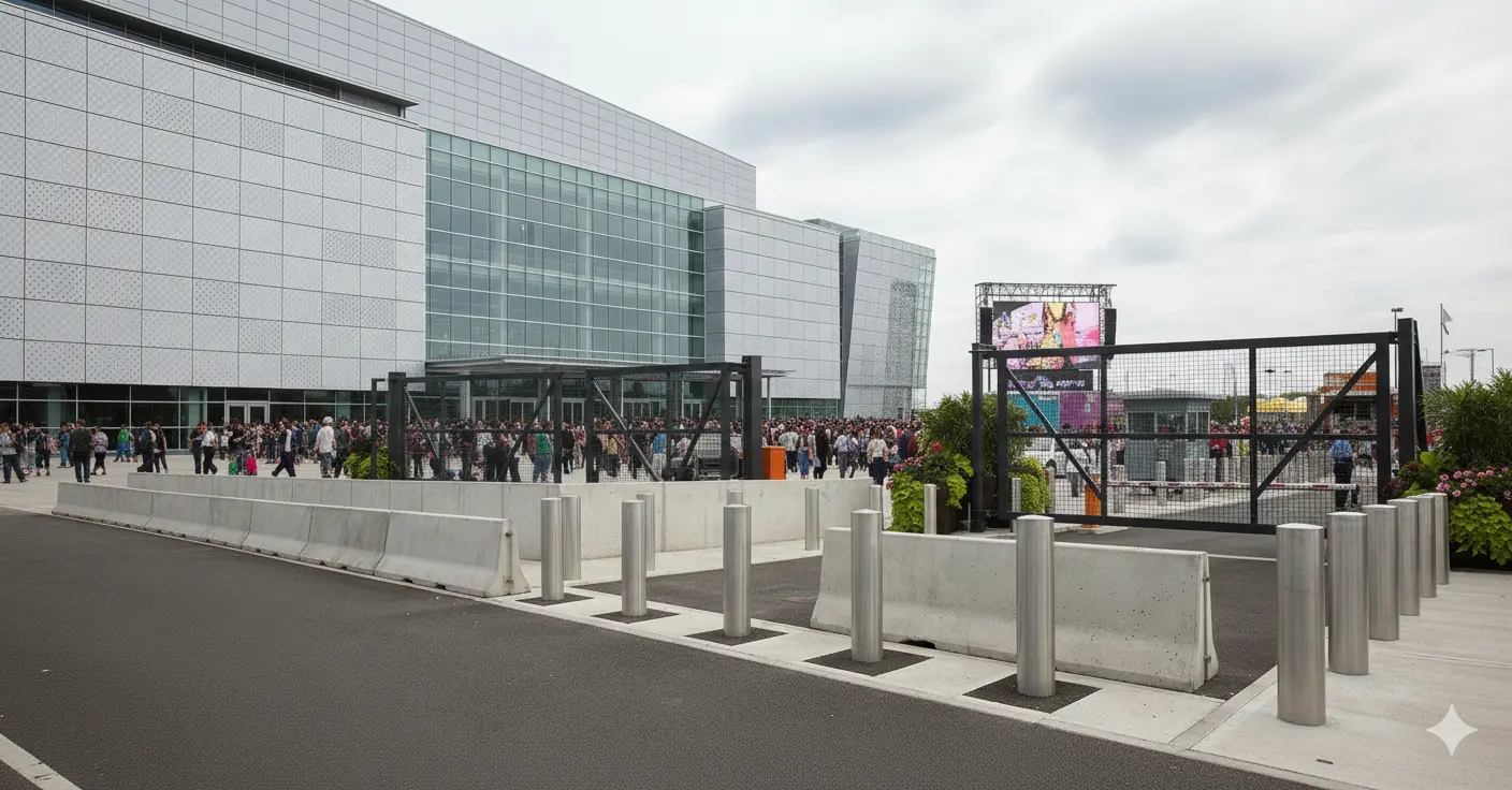 Event Venues & Public Spaces Fence