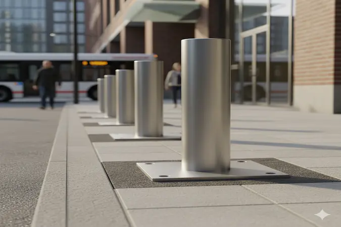 Shallow Mounted Bollards