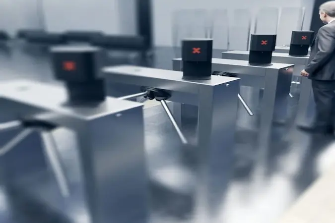Smart Disinfection Turnstile